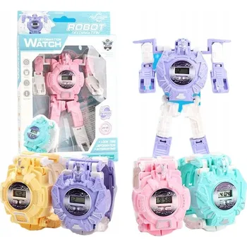Hodinky TRANSFORMUJÍCÍ ROBOT HODINKY ELEKTRONICKÉ 2V1