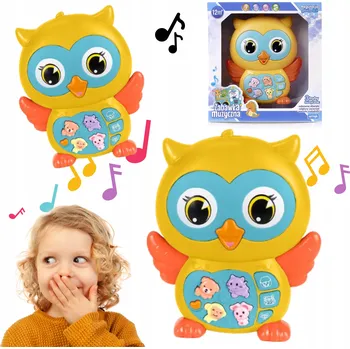 Obraz Artyk Sówka Piano 128431 žlutý