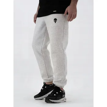 PÁNSKÉ TEPLÁKY MATERIÁLOVÉ Marvel Comics PUNISHER Logo Šedé XL