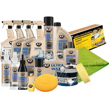 Kosmetická sada K2 SADA AUTO KOSMETIKY PRO PÉČI O VOZIDLO