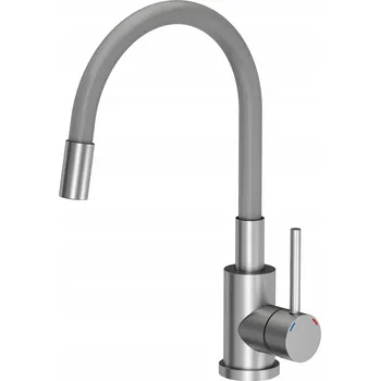 Vodovodní baterie Kuchyňská stojánková baterie myQ MISSOURI šedá