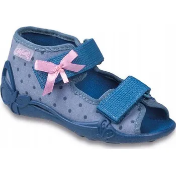 Chlapecké sandály Befado dětské sandály textilní modré velikost 23