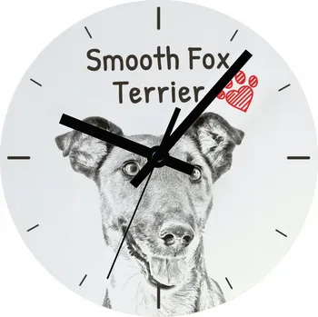 Hodiny Nástěnné hodiny Art-Dog bílé 20 cm