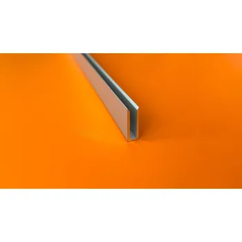 Stavební profil Hliníkový profil U (HU1606 elox.) (2000 mm)