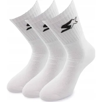 Pánské ponožky Ponožky Starter bílé 3-PACK vel. 43-46