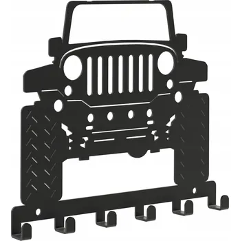 Věšák Šatní ramínko kovový Domer černý