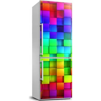 Fototapeta Samolepka / Fólie na ledničku Barevné krabice 70x190 cm