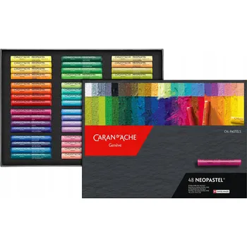 Kresba Olejové pastelky Neopastel Caran d'Ache 48 ks