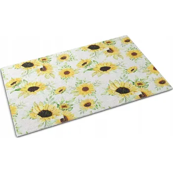 Rohožka Moderní ozdobná venkovní rohožka s potiskem Polní květiny 90x60