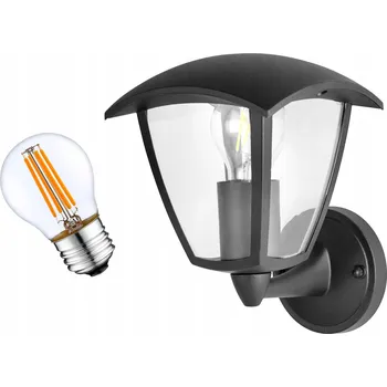 Nástěnné svítidlo Zahradní nástěnné svítidlo LED-ONE černé E27 0 W