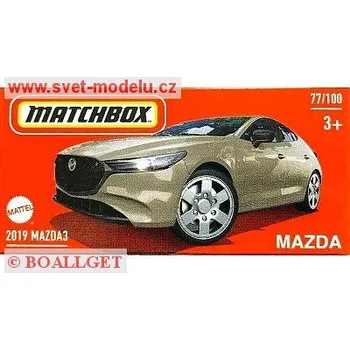 autíčko AUTÍČKO MATCHBOX DRIVE YOUR ADVENTURE HVR16 MAZDA 3 2019