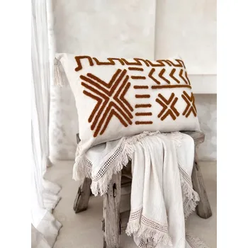 Povlečení Povlak na polštář Boho LINDA Dekorační povlak 60x40