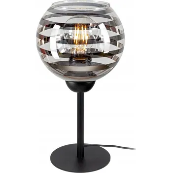 Lampička NOČNÍ LAMPA STOLNÍ LED SKLENĚNÁ KOULE GALAXIE VESMÍR