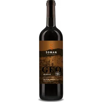 Víno Vinařství Šoman Ryzlink vlašský GEO 2023 pozdní sběr Plotny 0,75 l