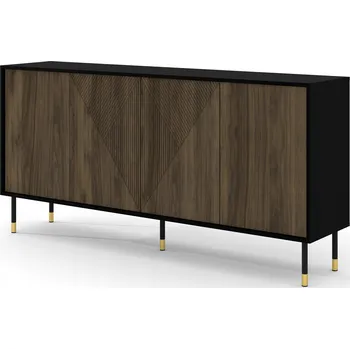 Komoda Komoda Homlando 180 x 40 x 88 cm černá, ořech mat