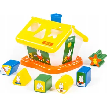 Hračka pro nejmenší Polesie Domeček pro panenky Miffy - pro holky i kluky