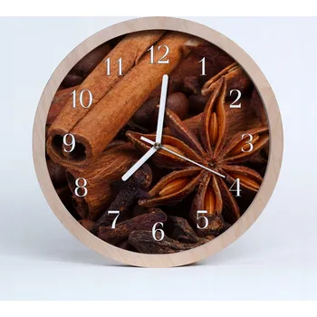 Hodiny Stylové nástěnné hodiny loft Vanilka do obýváku 20 cm