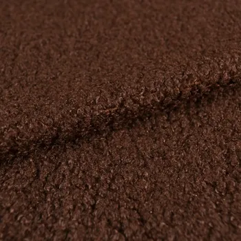 Beránek Bouclé King barva tmavě hnědá