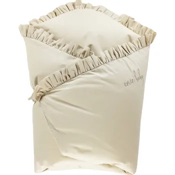 Zavinovačka enie baby Péřová zavinovačka SWEET creme 80x80cm