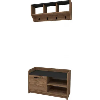 Předsíňová stěna Casarredo LEMNOS předsíňová stěna, borovice Atlantic / antracit