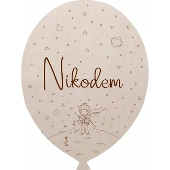 Lampička Noční lampa drevniane.pl hnědá