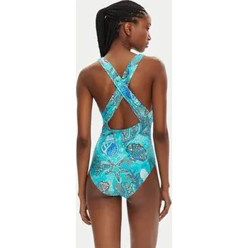 Dámské oblečení Seafolly Jednodílné plavky La Mer 10950-214 Tyrkysová 8