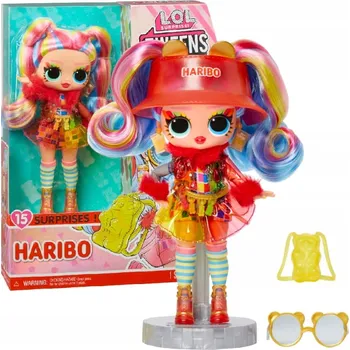 Panenka LOL Surprise Panenka OMG TWEENS Loves Mini Sweets HARIBO 15 doplňků