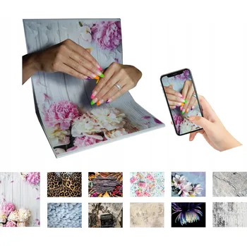 Fotopozadí Stojan na fotografické pozadí + 11 pozadí universal