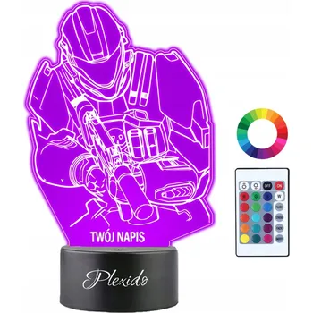 Lampička Plexido vícebarevná Noční lampa