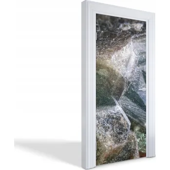 Fototapeta Ochranná Fólie na dveře s ozdobným potiskem Křišťál zblízka 95x205 cm