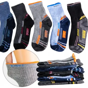 Dámské ponožky Chlapecké bavlněné Ponožky , vyšší kotníkové ponožky , pohodlné, velikost 30-32