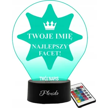 Lampička Plexido vícebarevná Noční lampa