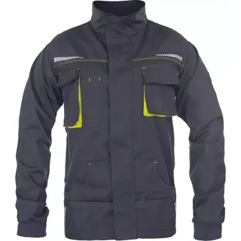 pracovní bunda EMERTON STRETCH bunda černá/žlutá - 50