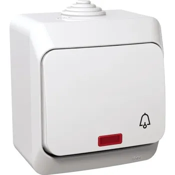 vypínač Vypínač Schneider Electric WDE000515 bílý