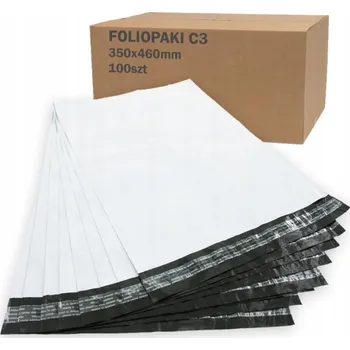Obálka Fóliové obálky XXL 460x350x50mm 100ks FOLIOPAK