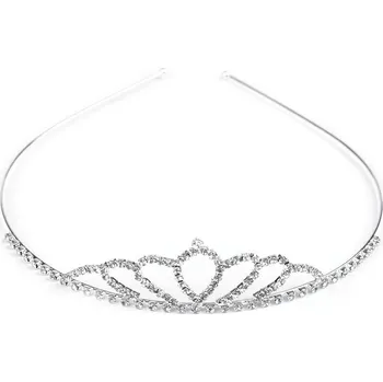 Čelenka Štrasová čelenka / korunka do vlasů Varianta: 6 crystal, Balení: 12 ks