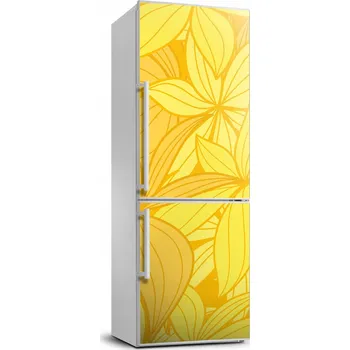 Fototapeta Samolepící dýha na ledničku Žluté květy 70x190