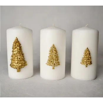 Svíčka Tradiční parafínová svíčka bez vůně Pom Pom Candles