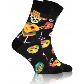 Ponožky S134D MUERTO délka 44-47 černá/