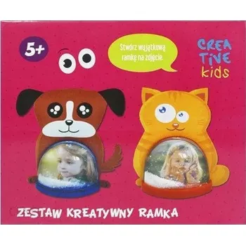 kreativní sada Kreativní sada pro děti s jednoduchým rámeček na fotografii