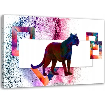 Obraz Obraz na plátně - Canvas, vícebarevný panter 6