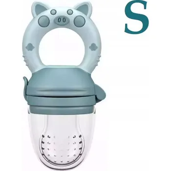 Kousátko na podávání jídla MilaBaby plastové modré