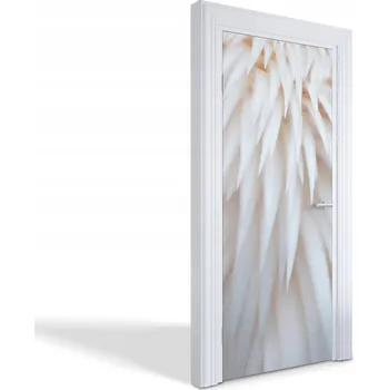 Fototapeta Samolepící fototapeta na dveře nebo skříň Bílé peří 85x205 cm