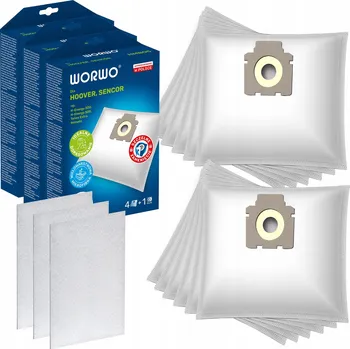 Obraz Syntetický sáček do vysavače Hoover Telios Extra 12 ks