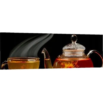 Obraz Velký obraz do obýváku 160x50 čaj moderní fotoobraz na plátně obrazy