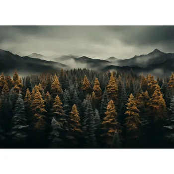 Plakát Plakát Mlhavé ráno bez rámu 29,7 x 21 cm