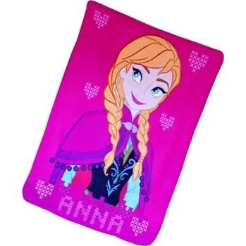 Dětská deka Velká deka/přikrývka 100x140 LEDOVÉ KRÁLOVSTVÍ ANNA do kočárku