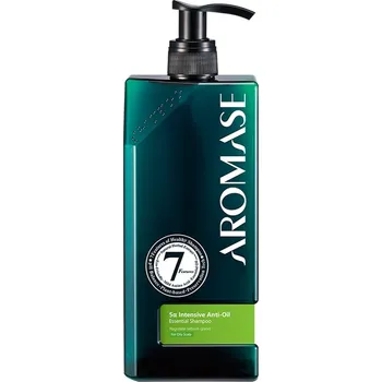 Šampon Aromase 5 Intensive Anti-Oil šampon regulující sebo pro mastnou pokožku hlavy, 400 ml