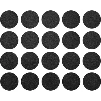 Podložka pod nábytek FILCOVÉ PODLOŽKY POD ŽIDLE NÁBYTEK SAMOLEPICÍ 3cm KULATÉ 20 kusů