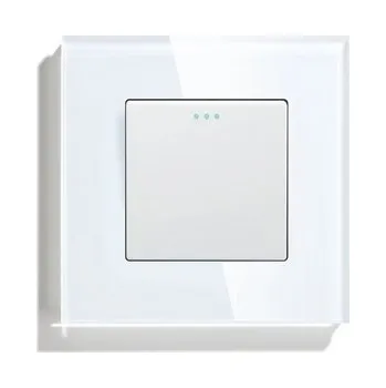 vypínač SPÍNAČ SVĚTLA 1K JEDNOPÓLOVÝ SCHODIŠŤOVÝ SKLENĚNÝ KLASICKÝ